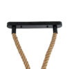 LEDTM® ROPE 01019 Boho Κρεμαστό Φωτιστικό Οροφής με Ντουί 2 x E27 AC 220-240V IP20 - Μπεζ - Μ38 x Π3.5 x Υ200cm - Image 5