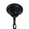 LEDTM® DOME 10001021 Vintage Κρεμαστό Φωτιστικό Οροφής με Ντουί 9 x E27 AC 220-240V IP20 - Μπεζ & Μαύρο - Μ68 x Π60 x Υ50cm - Image 12