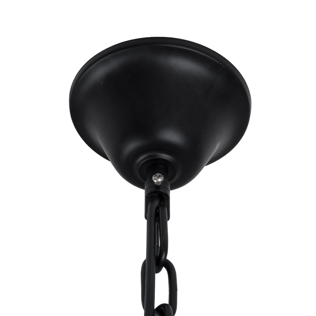 LEDTM® DOME 10001021 Vintage Κρεμαστό Φωτιστικό Οροφής με Ντουί 9 x E27 AC 220-240V IP20 - Μπεζ & Μαύρο - Μ68 x Π60 x Υ50cm - Image 12