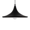 LEDTM® SHANGHAI 01025-B Μοντέρνο Κρεμαστό Φωτιστικό Οροφής με Ντουί 1 x E27 AC 220-240V IP20 - Μαύρο & Χρυσό - Μ37 x Π37 x Υ20cm - Image 5