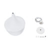 LEDTM® SHANGHAI 01026-A Μοντέρνο Κρεμαστό Φωτιστικό Οροφής με Ντουί 1 x E27 AC 220-240V IP20 - Λευκό & Χρυσό - Μ24 x Π24 x Υ30cm - Image 11
