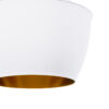 LEDTM® SHANGHAI 01026 Μοντέρνο Κρεμαστό Φωτιστικό Οροφής με Ντουί 3 x E27 AC 220-240V IP20 - Λευκό & Χρυσό - Μ79.5 x Π79.5 x Υ38cm - Σετ 3 Τεμαχίων - Image 12