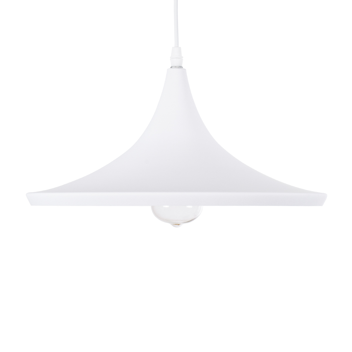 LEDTM® SHANGHAI 01026-B Μοντέρνο Κρεμαστό Φωτιστικό Οροφής με Ντουί 1 x E27 AC 220-240V IP20 - Λευκό & Χρυσό - Μ37 x Π37 x Υ17cm - Image 5