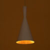 LEDTM® SHANGHAI 01026 Μοντέρνο Κρεμαστό Φωτιστικό Οροφής με Ντουί 3 x E27 AC 220-240V IP20 - Λευκό & Χρυσό - Μ79.5 x Π79.5 x Υ38cm - Σετ 3 Τεμαχίων - Image 4