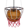 LEDTM® NBA 01027 Μοντέρνο Κρεμαστό Φωτιστικό Οροφής με Ντουί 1 x E27 AC 220-240V IP20 - Πορτοκαλί & Κόκκινο - Μ32 x Π32 x Υ58cm - Image 3