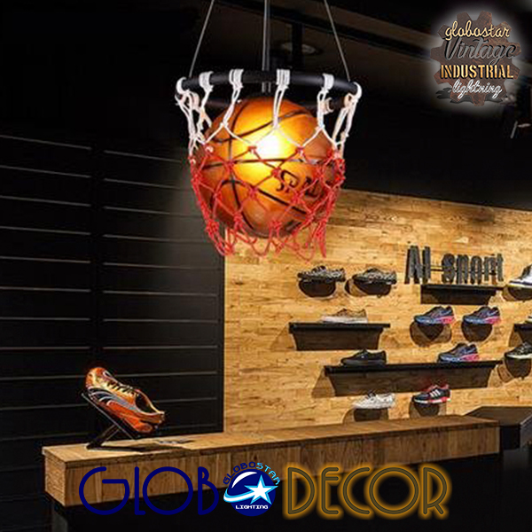 LEDTM® NBA 01027 Μοντέρνο Κρεμαστό Φωτιστικό Οροφής με Ντουί 1 x E27 AC 220-240V IP20 - Πορτοκαλί & Κόκκινο - Μ32 x Π32 x Υ58cm - Image 8