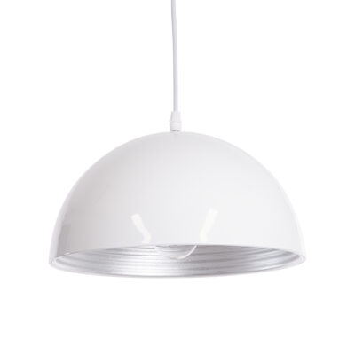Alternative view of LEDTM® CHIME 01030 Μοντέρνο Κρεμαστό Φωτιστικό Οροφής με Ντουί 1 x E27 AC 220-240V IP20 - Λευκό - Μ30 x Π30 x Υ16cm