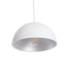 LEDTM® CHIME 01030 Μοντέρνο Κρεμαστό Φωτιστικό Οροφής με Ντουί 1 x E27 AC 220-240V IP20 - Λευκό - Μ30 x Π30 x Υ16cm - Image 7