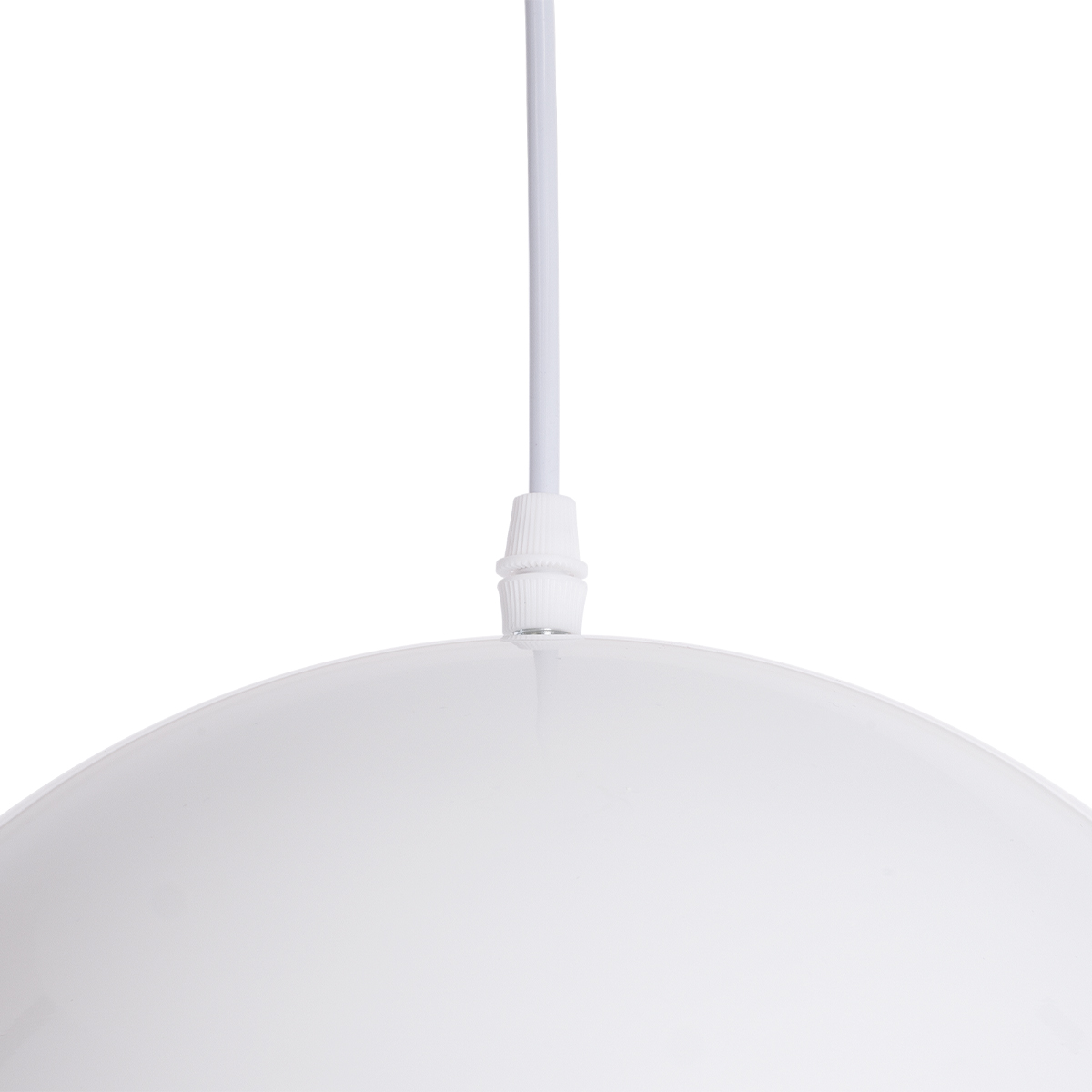 LEDTM® CHIME 01030 Μοντέρνο Κρεμαστό Φωτιστικό Οροφής με Ντουί 1 x E27 AC 220-240V IP20 - Λευκό - Μ30 x Π30 x Υ16cm - Image 8