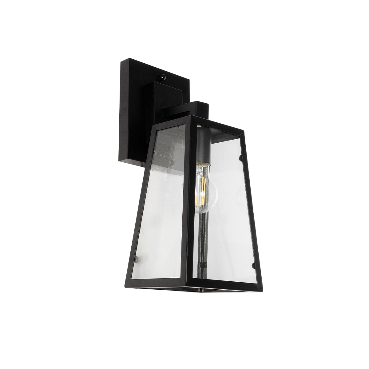 LEDTM® ASETYLIN 01032 Vintage Φωτιστικό Τοίχου - Απλίκα με Ντουί 1 x E27 AC 220-240V IP20 - Μαύρο - Μ18 x Π17 x Υ37cm - Image 2