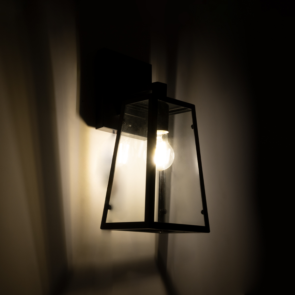 LEDTM® ASETYLIN 01032 Vintage Φωτιστικό Τοίχου - Απλίκα με Ντουί 1 x E27 AC 220-240V IP20 - Μαύρο - Μ18 x Π17 x Υ37cm - Image 3