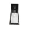 LEDTM® ASETYLIN 01032 Vintage Φωτιστικό Τοίχου - Απλίκα με Ντουί 1 x E27 AC 220-240V IP20 - Μαύρο - Μ18 x Π17 x Υ37cm - Image 4