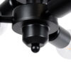 LEDTM® DELIR 01035 Μοντέρνο Φωτιστικό Οροφής με Ντουί 9 x E27 AC 220-240V IP20 - Μαύρο - Μ24 x Π24 x Υ23cm - Image 8