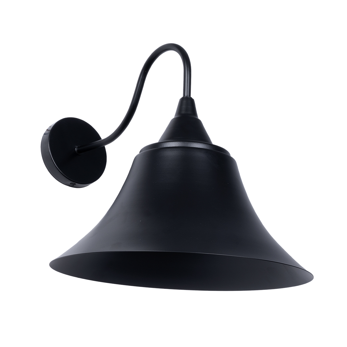 LEDTM® BELL 01038 Vintage Φωτιστικό Τοίχου - Απλίκα με Ντουί 1 x E27 AC 220-240V IP20 - Μαύρο - Μ35 x Π28.5 x Υ30cm - Image 6