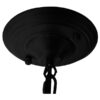 LEDTM® CLOCHER 01041 Vintage Κρεμαστό Φωτιστικό Οροφής με Ντουί 1 x E27 AC 220-240V IP20 - Μαύρο - Μ29 x Π29 x Υ34cm - Image 10
