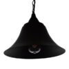 LEDTM® CLOCHER 01041 Vintage Κρεμαστό Φωτιστικό Οροφής με Ντουί 1 x E27 AC 220-240V IP20 - Μαύρο - Μ29 x Π29 x Υ34cm - Image 3