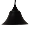 LEDTM® CLOCHER 01041 Vintage Κρεμαστό Φωτιστικό Οροφής με Ντουί 1 x E27 AC 220-240V IP20 - Μαύρο - Μ29 x Π29 x Υ34cm - Image 6