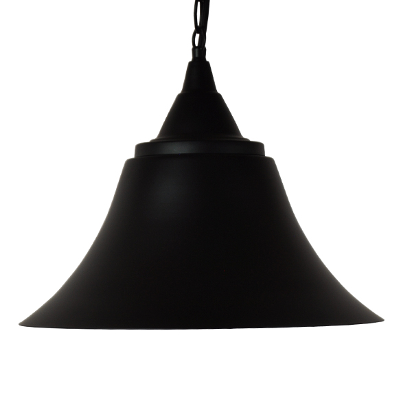 LEDTM® CLOCHER 01041 Vintage Κρεμαστό Φωτιστικό Οροφής με Ντουί 1 x E27 AC 220-240V IP20 - Μαύρο - Μ29 x Π29 x Υ34cm - Image 6
