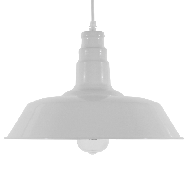 LEDTM® RAY 01043 Vintage Κρεμαστό Φωτιστικό Οροφής με Ντουί 1 x E27 AC 220-240V IP20 - Λευκό - Μ36 x Π36 x Υ25cm - Image 3
