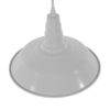 LEDTM® RAY 01044 Vintage Κρεμαστό Φωτιστικό Οροφής με Ντουί 1 x E27 AC 220-240V IP20 - Λευκό - Μ26 x Π26 x Υ25cm - Image 4