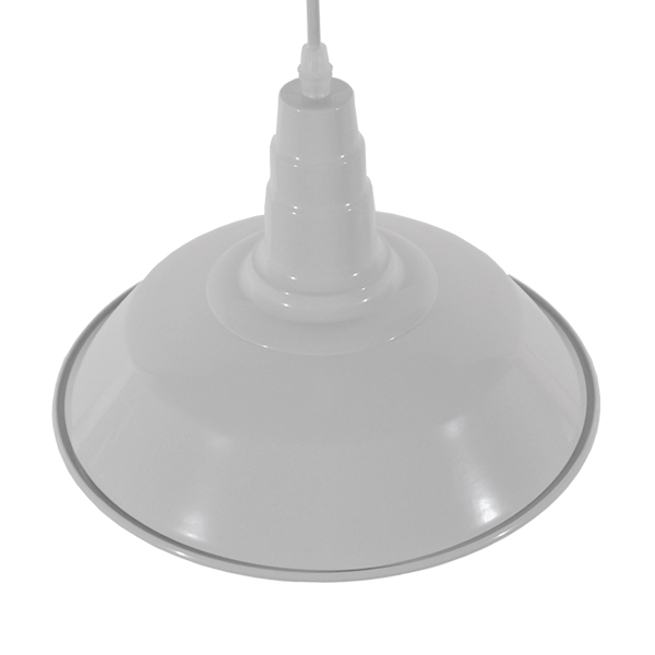 LEDTM® RAY 01044 Vintage Κρεμαστό Φωτιστικό Οροφής με Ντουί 1 x E27 AC 220-240V IP20 - Λευκό - Μ26 x Π26 x Υ25cm - Image 4