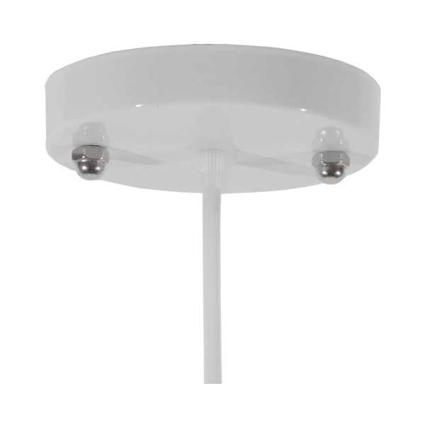 LEDTM® RAY 01044 Vintage Κρεμαστό Φωτιστικό Οροφής με Ντουί 1 x E27 AC 220-240V IP20 - Λευκό - Μ26 x Π26 x Υ25cm - Image 7