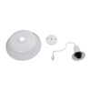 LEDTM® SORD 01051 Vintage Φωτιστικό Τοίχου - Απλίκα με Ντουί 1 x E27 AC 220-240V IP20 - Λευκό - Μ36 x Π42 x Υ32cm - Image 8