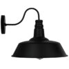 LEDTM® SORD 01053 Vintage Φωτιστικό Τοίχου - Απλίκα με Ντουί 1 x E27 AC 220-240V IP20 - Μαύρο - Μ36 x Π42 x Υ32cm - Image 4