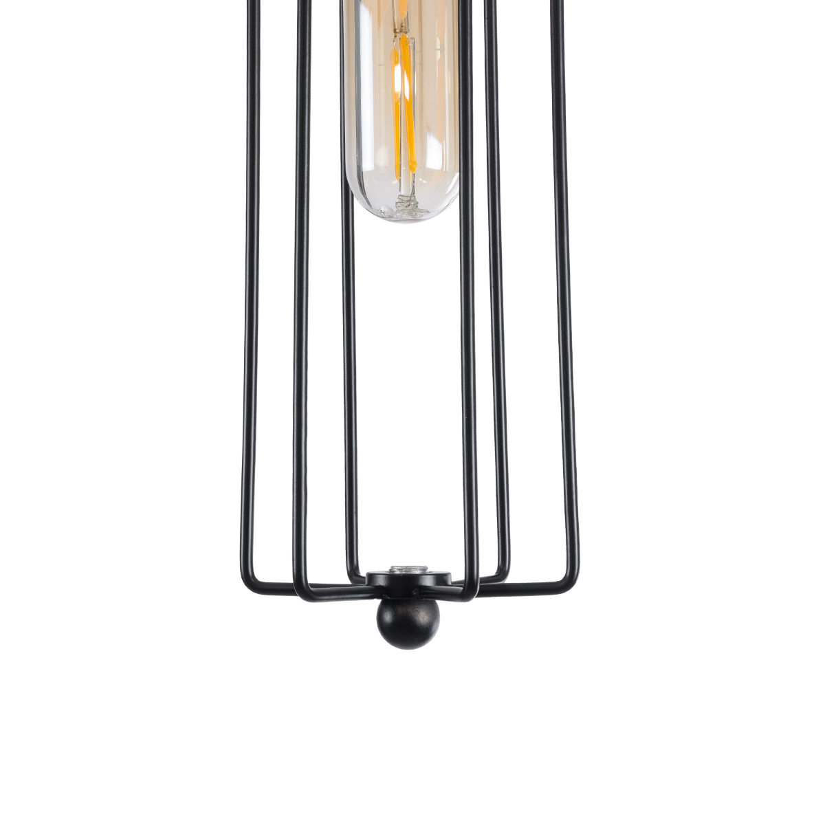 LEDTM® KLECE 01057 Vintage Κρεμαστό Φωτιστικό Οροφής με Ντουί 1 x E27 AC 220-240V IP20 - Μαύρο & Χρυσό - Μ8 x Π8 x Υ28cm - Image 9