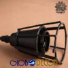 LEDTM® DROPS 01059 Vintage Κρεμαστό Φωτιστικό Οροφής με Ντουί 6 x E27 AC 220-240V IP20 - Μαύρο - 120cm - Image 5