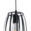 LEDTM® ZEBRA 01062 Μοντέρνο Κρεμαστό Φωτιστικό Οροφής με Ντουί 1 x E27 AC 220-240V IP20 - Μαύρο - Μ15 x Π15 x Υ24cm - Image 8