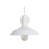 LEDTM® RAY 01066 Vintage Φωτιστικό Τοίχου - Απλίκα με Ντουί 1 x E27 AC 220-240V IP20 - Λευκό - Μ26 x Π37 x Υ32cm - Image 4