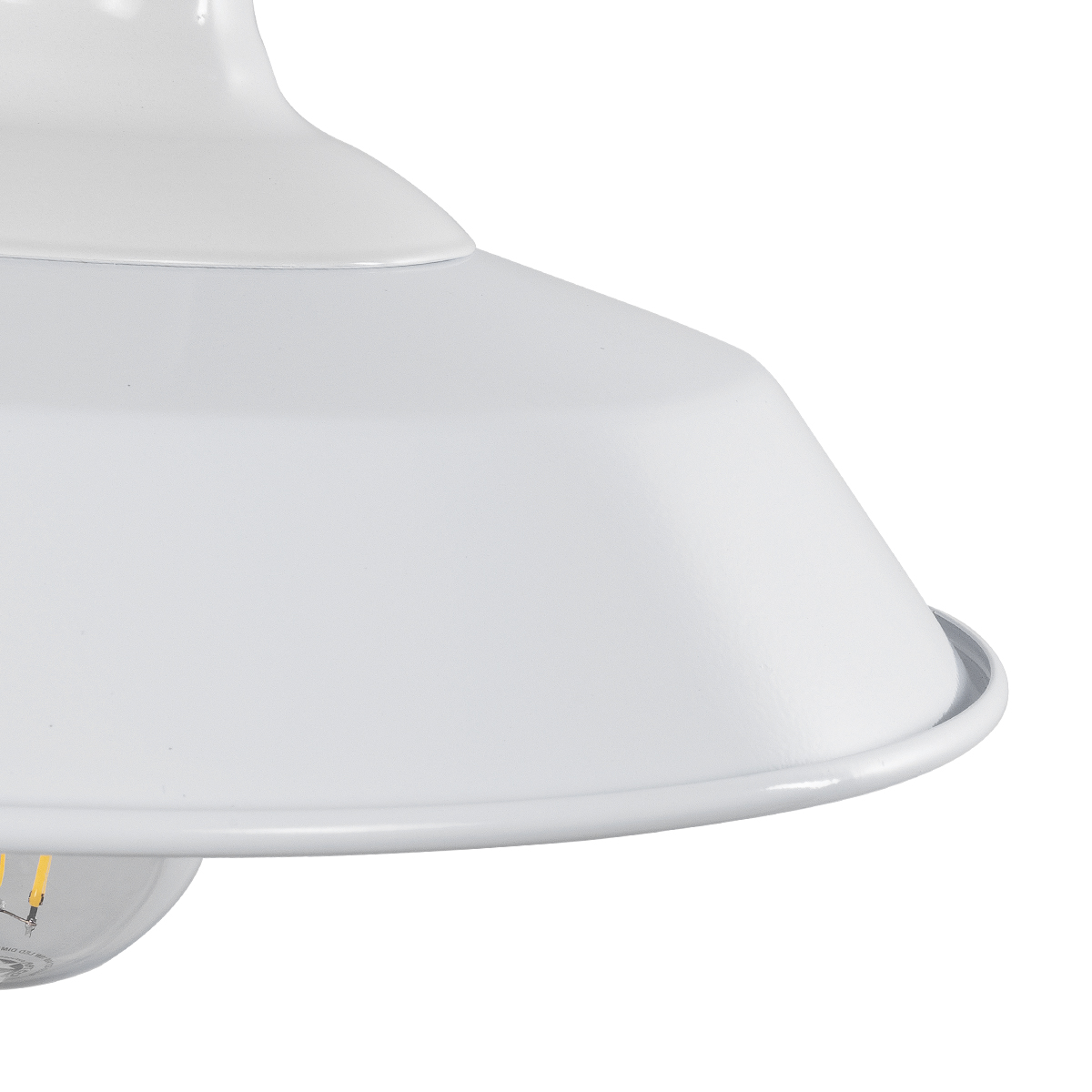 LEDTM® RAY 01066 Vintage Φωτιστικό Τοίχου - Απλίκα με Ντουί 1 x E27 AC 220-240V IP20 - Λευκό - Μ26 x Π37 x Υ32cm - Image 6