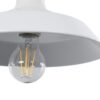 LEDTM® RAY 01066 Vintage Φωτιστικό Τοίχου - Απλίκα με Ντουί 1 x E27 AC 220-240V IP20 - Λευκό - Μ26 x Π37 x Υ32cm - Image 7