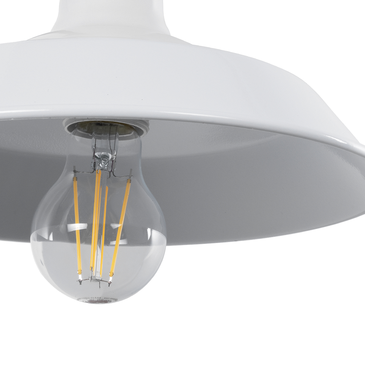 LEDTM® RAY 01066 Vintage Φωτιστικό Τοίχου - Απλίκα με Ντουί 1 x E27 AC 220-240V IP20 - Λευκό - Μ26 x Π37 x Υ32cm - Image 7