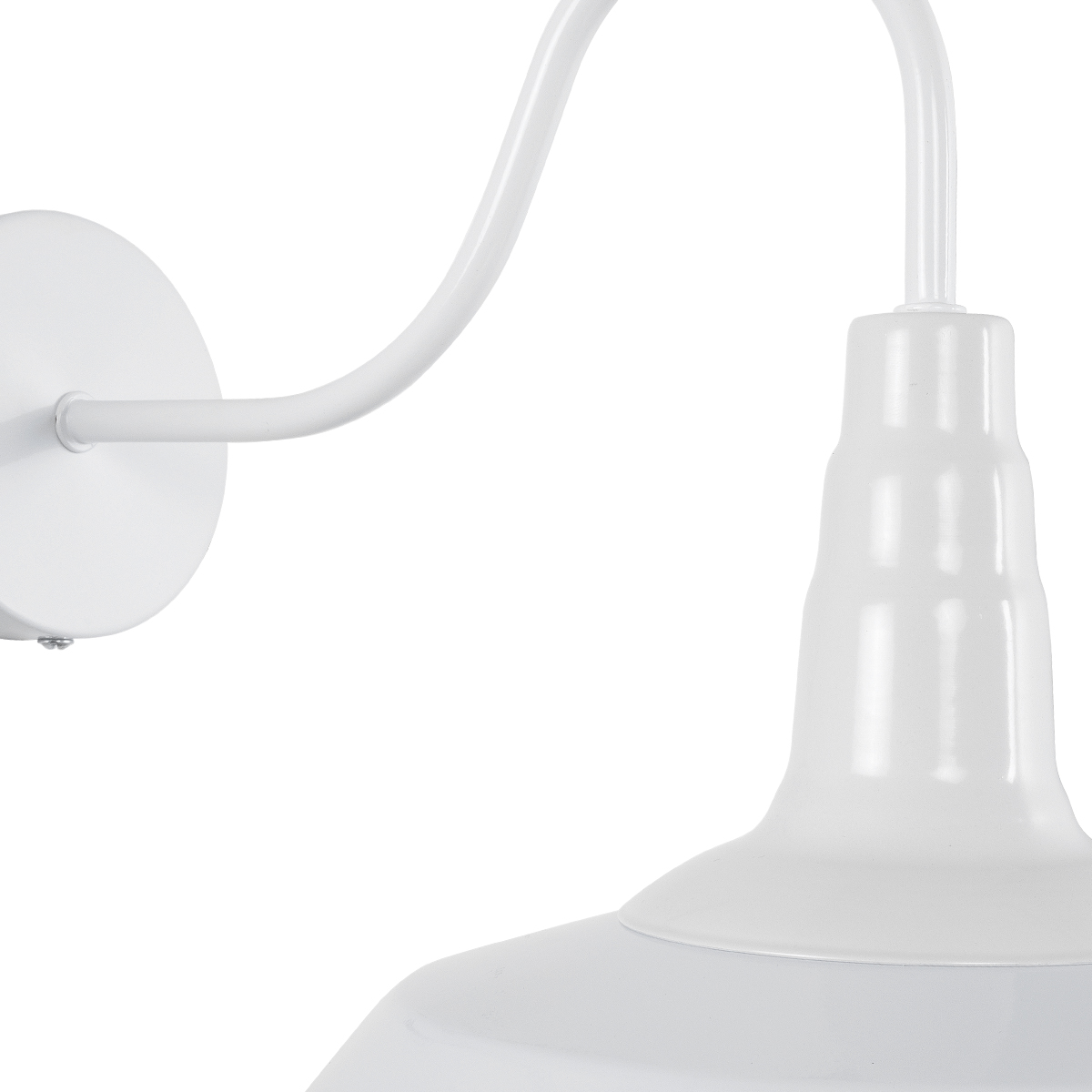 LEDTM® RAY 01066 Vintage Φωτιστικό Τοίχου - Απλίκα με Ντουί 1 x E27 AC 220-240V IP20 - Λευκό - Μ26 x Π37 x Υ32cm - Image 8