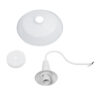 LEDTM® RAY 01066 Vintage Φωτιστικό Τοίχου - Απλίκα με Ντουί 1 x E27 AC 220-240V IP20 - Λευκό - Μ26 x Π37 x Υ32cm - Image 9