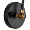 LEDTM® BINGLEY 01068 Vintage Φωτιστικό Τοίχου - Απλίκα με Ντουί 1 x E27 AC 220-240V IP20 - Διάφανο & Χρυσό - Μ18 x Π40 x Υ43cm - Image 7