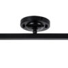 LEDTM® CANNES 01081 Μοντέρνο Φωτιστικό Οροφής με Ντουί 2 x E27 AC 220-240V IP20 - Μαύρο - Μ61 x Π12 x Υ48cm - Image 10