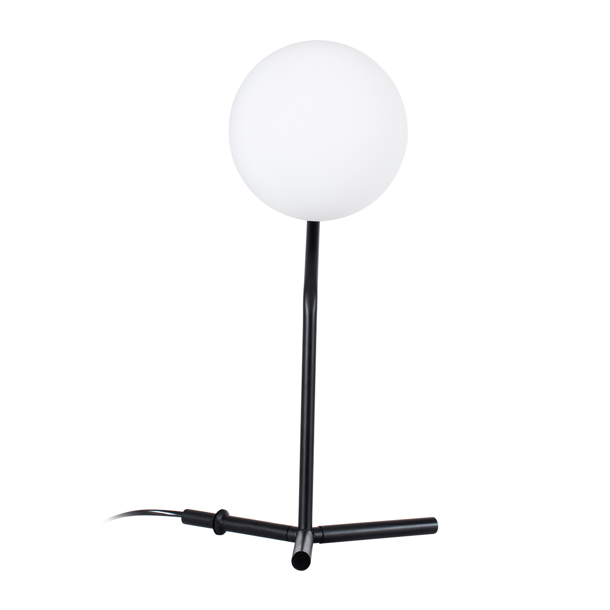 LEDTM® ELFIS 01100 Μοντέρνο Επιτραπέζιο Φωτιστικό Πορτατίφ με Ντουί 1 x E27 AC 220-240V IP20 - Μαύρο & Λευκό - Μ22 x Π27 x Υ41cm - Image 4