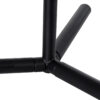 LEDTM® ELFIS 01100 Μοντέρνο Επιτραπέζιο Φωτιστικό Πορτατίφ με Ντουί 1 x E27 AC 220-240V IP20 - Μαύρο & Λευκό - Μ22 x Π27 x Υ41cm - Image 7