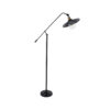 LEDTM® WYNGE 01101 Vintage Επιδαπέδιο Φωτιστικό με Ντουί 1 x E27 AC 220-240V IP20 - Μαύρο & Χρυσό - Μ95 x Π27 x Υ174cm - Image 2