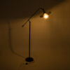 LEDTM® WYNGE 01101 Vintage Επιδαπέδιο Φωτιστικό με Ντουί 1 x E27 AC 220-240V IP20 - Μαύρο & Χρυσό - Μ95 x Π27 x Υ174cm - Image 3