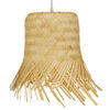 LEDTM® HAWAII 01103 Boho Κρεμαστό Φωτιστικό Οροφής με Ντουί 1 x E27 AC 220-240V IP20 - Μπεζ - Μ40 x Π40 x Y43cm - Image 4