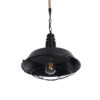 LEDTM® CRANE 01109 Vintage Κρεμαστό Φωτιστικό Οροφής με Ντουί 1 x E27 AC 220-240V IP20 - Μαύρο & Μπεζ - Μ36 x Π36 x Υ30cm - Image 7