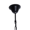 LEDTM® RUNNER 01116 Vintage Κρεμαστό Φωτιστικό Οροφής με Ντουί 8 x E27 AC 220-240V IP20 - Μαύρο & Μπεζ - Μ60 x Π60 x Υ60cm - Image 9
