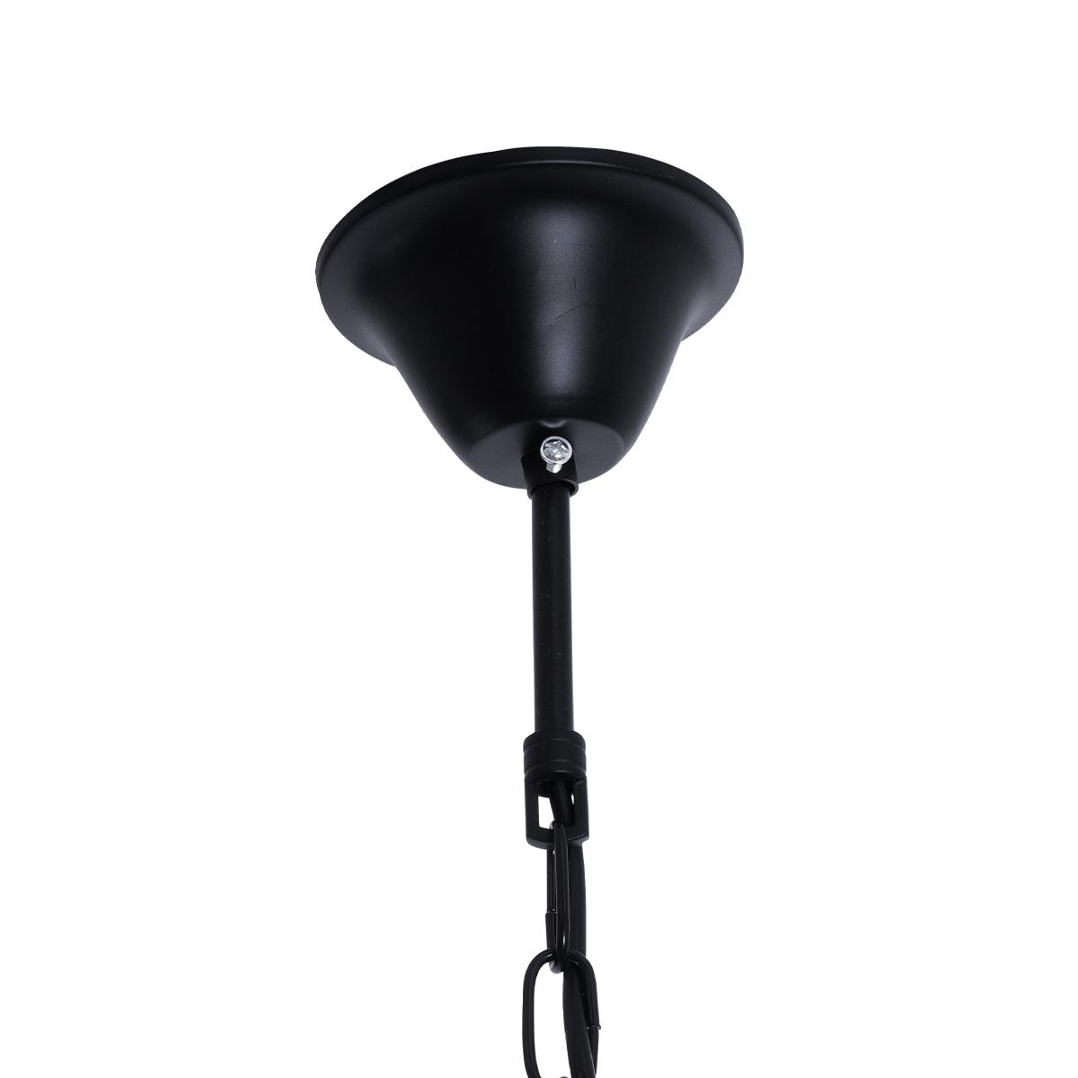 LEDTM® RUNNER 01116 Vintage Κρεμαστό Φωτιστικό Οροφής με Ντουί 8 x E27 AC 220-240V IP20 - Μαύρο & Μπεζ - Μ60 x Π60 x Υ60cm - Image 9