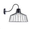 LEDTM® TRIUMPH 01117 Vintage Φωτιστικό Τοίχου - Απλίκα με Ντουί 1 x E27 AC 220-240V IP20 - Μαύρο - Μ30 x Π36 x Υ30cm - Image 5
