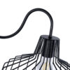 LEDTM® TRIUMPH 01117 Vintage Φωτιστικό Τοίχου - Απλίκα με Ντουί 1 x E27 AC 220-240V IP20 - Μαύρο - Μ30 x Π36 x Υ30cm - Image 8