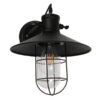 LEDTM® CELL 01118 Vintage Φωτιστικό Τοίχου - Απλίκα με Ντουί 1 x E27 AC 220-240V IP20 - Μαύρο - Μ33 x Π27 x Υ33cm - Image 6